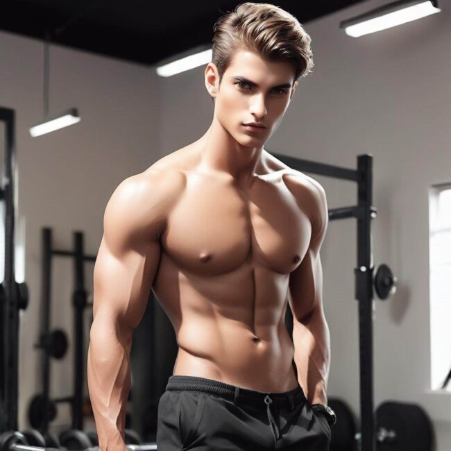 Portfolio modela męskiego