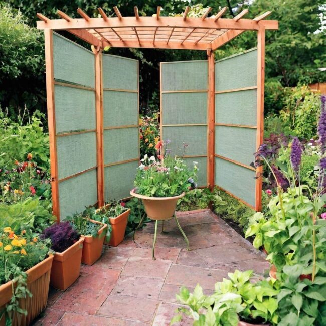 Składniki do własnoręcznego parawanu